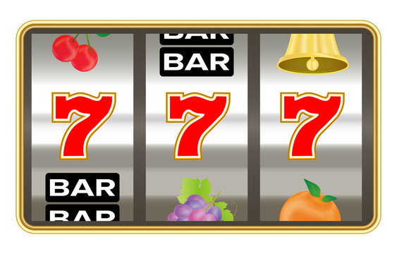 slot machine with lucky seven number jackpot