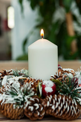 Beautiful Candles in home