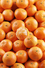 a lot of tangerines