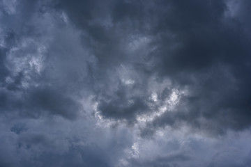 Obraz premium Dark storm clouds