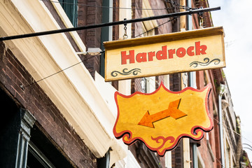 Obraz premium Schild 258 - Hardrock
