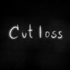 Obraz premium Business economic financial and trading money stock working concept. Cut loss words on blackboard texture background.