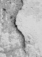 closeup crack concrete texture