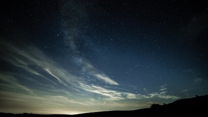 Milky Way with Clouds
Awesome Milky Way Galaxy night sky with clouds TimeLapse.