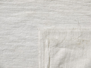 Fototapeta na wymiar old white fabric cloth texture