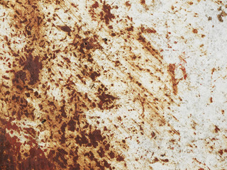 background of rusted metal and paint