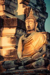 Buddha of Wat Mahatha, Thailand