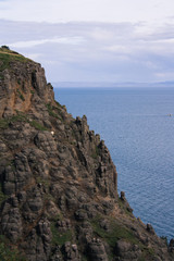 Fototapeta na wymiar Scottish cliffs