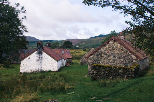 Ancient scottish village