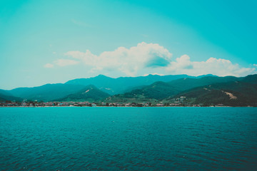 greec island in the meditterenian sea