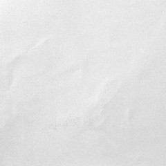 Crumpled white paper background