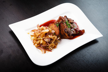Pork with potato
