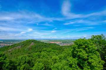 Blick in den Thüringer Wald