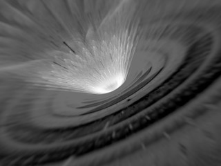 Obraz premium Meteor impact shockwave texture