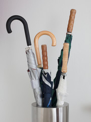 Collecction of umbrellas