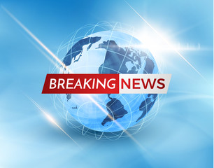 Earth globe vector background. EPS10.