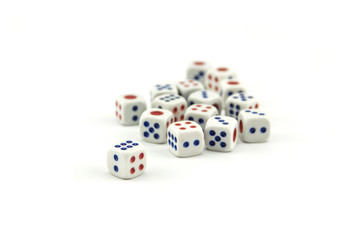 White dices