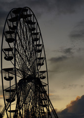 Sunset Big Wheel