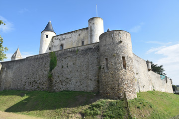 Fototapeta na wymiar Le château fort de Noirmoutier-en-l'Ile en été, France