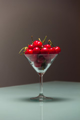 Cherries in the glass-5