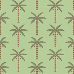 Fototapeta na wymiar Palm trees pattern