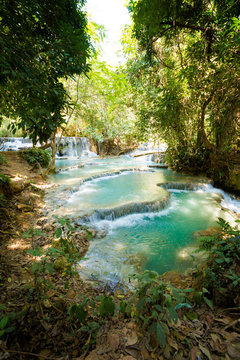 Kuang Si waterfall Luang Prabang