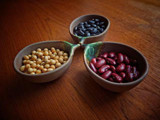 multi colour bean for cooking