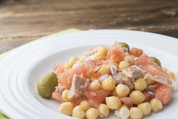 Chickpeas salad