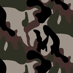 Fashionable camouflage pattern