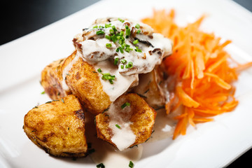Chicken Stuffed with cream cheese