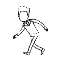 businessman character sad problem crisis