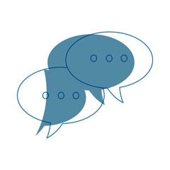 speech bubbles and dialog balloons chat message