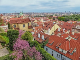 Fototapeta na wymiar Amazing Prague panoramic view