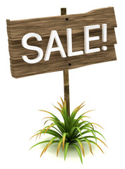 Sale! Button, Icon, Schild