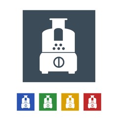 Food processor Icon Isolated on White Background.vector illustration icon