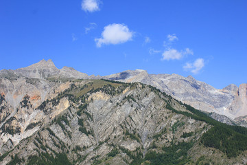 Fototapeta na wymiar landscape of mountains in summer