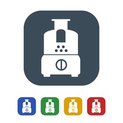 Food processor Icon Isolated on White Background.vector illustration icon
