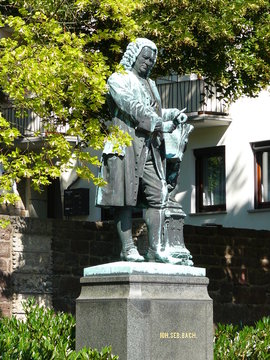 "Bach-Denkmal" in Eisenach - Deutschland