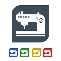 Sewing machine Icon Isolated on White Background.vector illustration icon