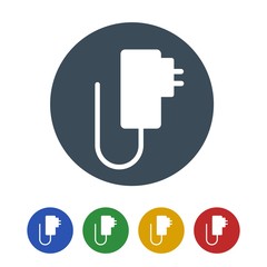 Mobile charger Icon Isolated on White Background.vector illustration icon