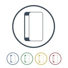 Mobile screen guards Icon Isolated on White Background.vector illustration icon