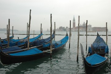 Gondola's in Venice