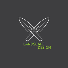 Landscape design logo.