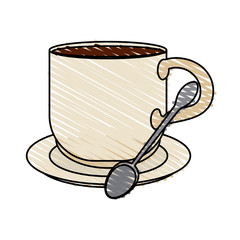 hot cup of coffe icon