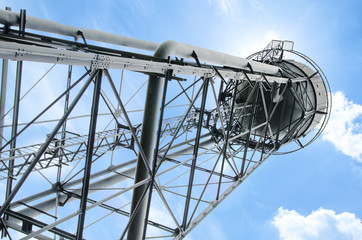 Wasserturm stillgelegtes Stahlwerk Dortmund Phönix 2