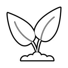 leaf ecology symbol