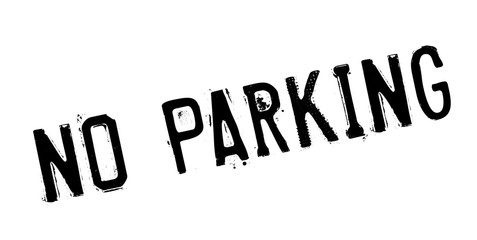 No Parking rubber stamp. Grunge design with dust scratches. Effects can be easily removed for a clean, crisp look. Color is easily changed.