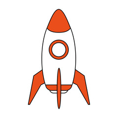 space rocket launch icon