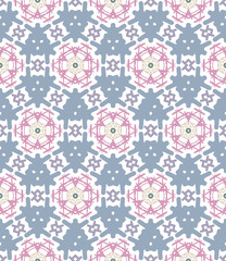 Abstract geometric seamless pattern