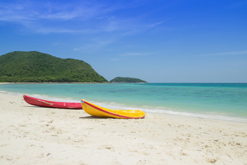 Fototapeta na wymiar Beautiful beach in the samae san island